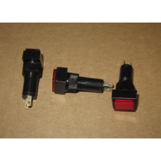 Индикатор (Лампочка неоновая в корпусе) NN8R-R 220V (красный) D=8мм