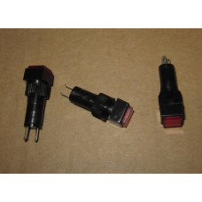 Индикатор (Лампочка неоновая в корпусе) NN8S-R 220V (красный) D=8мм