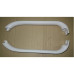 BOSCH Ручка холодильника (Белая) (BOSCH 369542 / 667327) (HL055 / WL540 / 00104391 / 35BS001_1)(L-310mm) комплект