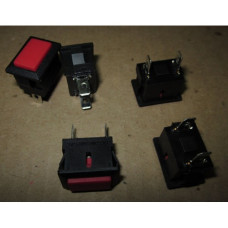 Кнопка MJ-PBS101 off-on 6A 250VAC