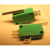 Микропереключатель MSW-02 on-off (10A/250VAC) on-off (без фиксации) (с планкой, планка без колёсика, прямая)