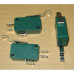 Микропереключатель MSW-04 on-on (10A/250VAC) (с планкой, планка без колёсика, изогнута)