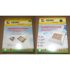 Пылесборники OZONE microne UN-02 синтетические (4 шт.)