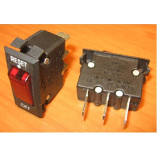 Рокерный переключатель IRS-001A on-off (IRS-I-R10) 10A / 250V красный (с подсветкой, с фиксацией)