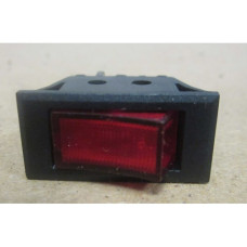 Рокерный переключатель IRS-101-4C on-off красный (15A / 250V AC)