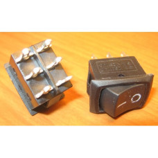 Рокерный переключатель MRS-202-3-3C on-on (3A/250V, 5A/125V AS)