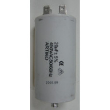 Конденсатор CBB60 20 мКф. 450V (12AG012 \ 16AV20)