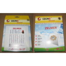 Пылесборники OZONE microne M-37 ZELMER синтетические (5 шт.)