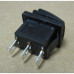 Рокерный переключатель SB008 IP65 on-off-on 13x19.2мм (зеленый)
