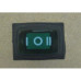 Рокерный переключатель SB008 IP65 on-off-on 13x19.2мм (зеленый)