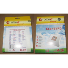 Пылесборники OZONE microne M-26 ELENBERG синтетические (5 шт.)