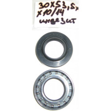Сальник 30х53,5х10/14 (код Merloni= 035999 / Zanussi 50067960000 ) (WT129 / 1.07.000.32) (2017014 / 03AT16)