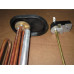 ТЭН фланец RCF 1,2 кВт. (К) (1200 Вт. / 230 В.) RCF PA M5 1200 Вт 230 В (00803959) в сборе: фланец, анод, терморегулятор