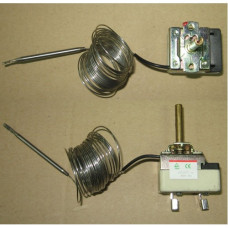 Терморегулятор капиллярный от 50 до 320*C, WGF320*C-14 25A / 250V (к промышленным плитам, 25А, длина капилярки 2,5м) (EP020 / EP-020)