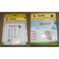 Пылесборники OZONE microne M-39 ZELMER синтетические (5 шт.)