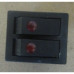Рокерный переключатель KCD3-2201-C B/6P (on-off) 250V 15A