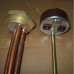 ТЭН водонагревателя, тип: RDT 2,5 кВт (2500W) (К) резьба D-42mm (в сборе)("не под анод") (00801816) с терморегулятором