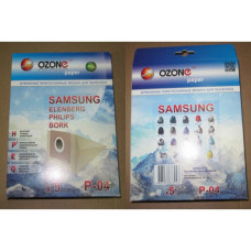 Пылесборники OZONE paper P-04 SAMSUNG бумажные (5 шт.)