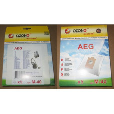 Пылесборники OZONE microne M-40 AEG синтетические (5 шт.)