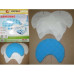 Комплект фильтров пылесоса Samsung (OZONE HS-13) (DJ97-00849B / FSM_85)