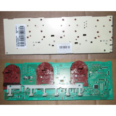Плата управления и индикации стиральной машины CONTROL CARD LED 3 селектора!!! (Merloni 264653 / 262060)