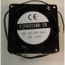 Вентилятор плоский 80х80х25 (YJF8025MB-2N) 220-240V / 12W/0.06A (00103272)