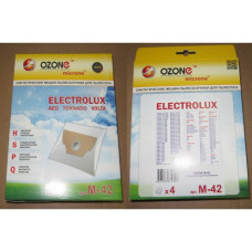 Пылесборники OZONE microne M-42 ELECTROLUX синтетические (4 шт.)