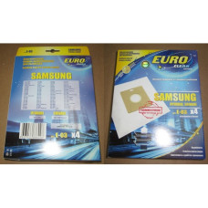 Пылесборники Euro clean E-03/4 SAMSUNG cинтетический, многослойный, повышенной фильтрации.