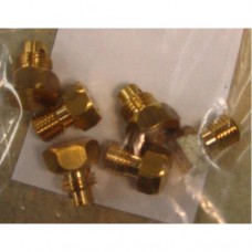 Комплект сопел (жиклёров / форсунок) М6 (резьба 0,75) d 1,20-2, 1,50-1, 0,49-1, 0,65-2 (ОМИЧКА природный газ)