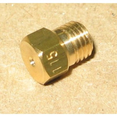 Форсунка (жиклер, сопло) d 115 М6 (резьба 0,75) (природный газ, G20 p=13mbar) (горелка нормальной мощности) (Gorenje 162171)