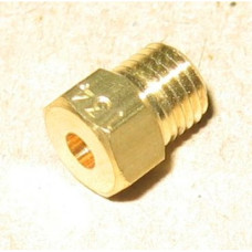 Форсунка (жиклер, сопло) d 134 М6 (резьба 0,75) (природный газ, G20 p=20mbar) (горелка мини вок) (Gorenje 162086)
