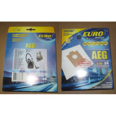 Пылесборники Euro clean E-40/4 шт. AEG cинтетический, многослойный, повышенной фильтрации.