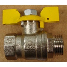 Кран газовый ARCO 1/2" г/ш (бабочка)