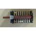 ПМ- 7 GOTTAK 7LA 870701K Переключатель электроплиты ПМ-7 7LA GOTTAK (BEKO) 12A / 250V (BEKO 263900054)