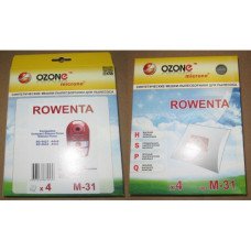Пылесборники OZONE microne M-31 ROWENTA синтетические (4 шт.)