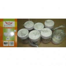 SEB Баночки для йогуртницы 7шт/компл DJC241 (A14A03) (для Yogurta timer, Yogurteo)