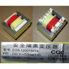 Преобразователь тока EL35-10501501X 220V/10.5V(150mA) (PRI: 220V ~/50Hz(1-2) SEC: 10.5V~/150mA(3-6) (MV028 / MV-028)
