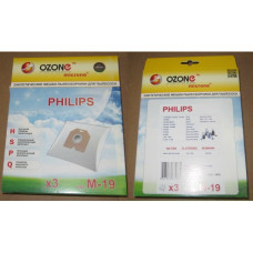 Пылесборники OZONE microne M-19 PHILIPS синтетические (3 шт.)